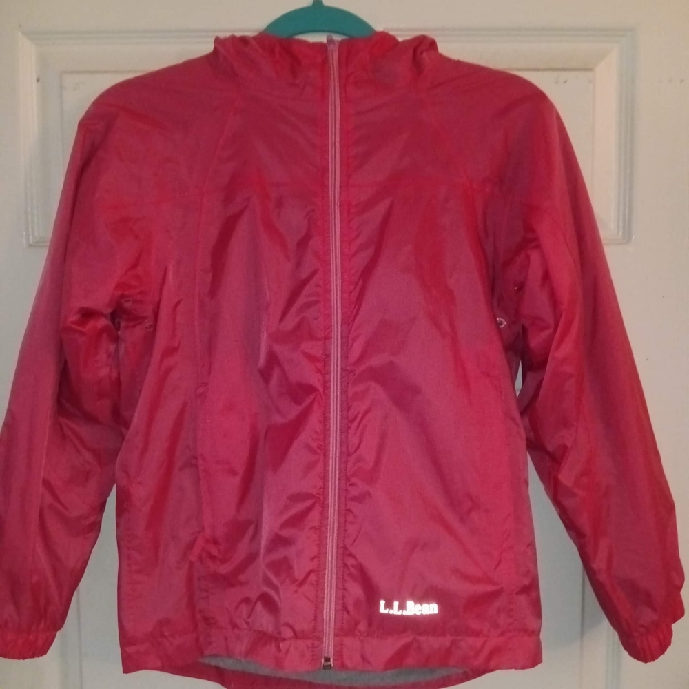L.L. Bean pink winter coat youth sz 10